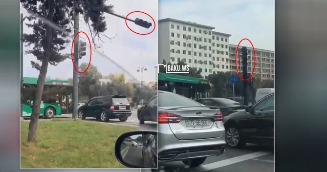 8 Noyabr da işıqfor işləmir