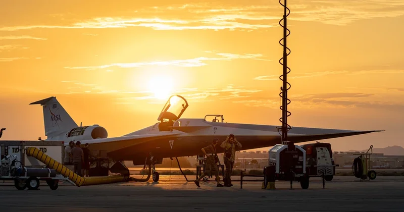 ABŞ da yeni nəsil səsdən sürətli təyyarə X 59 uğurla sınaqdan keçirildi