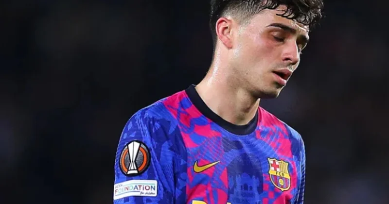 Barselona nın yarımmüdafiəçiəsi Pedri bir neçə həftəlik sıradan çıxıb