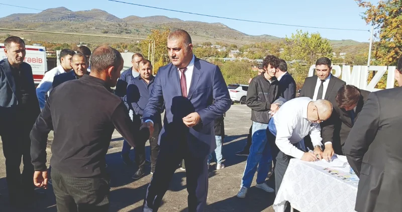 30 ailə də Xocavəndə qayıdıb