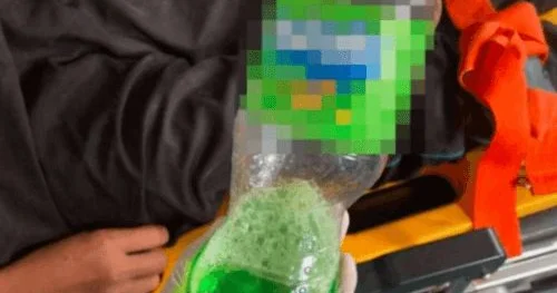 Qazlı içki əvəzinə tualet təmizləyici içdi