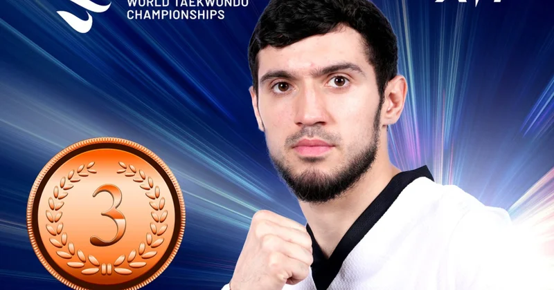 Azərbaycan taekvondoçusu dünya çempionatında bürünc medal qazanıb