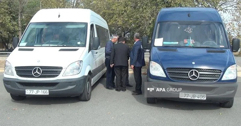 Növbəti köç karvanı Ağdərənin Həsənriz kəndinə çatıb FOTO YENİLƏNİB