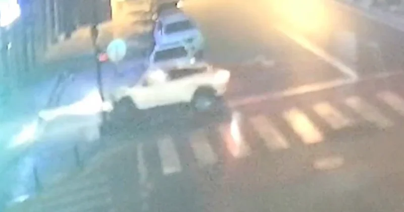 Bakıda sürücü sərxoş vəziyyətdə qəza törətdi ANBAAN VİDEO