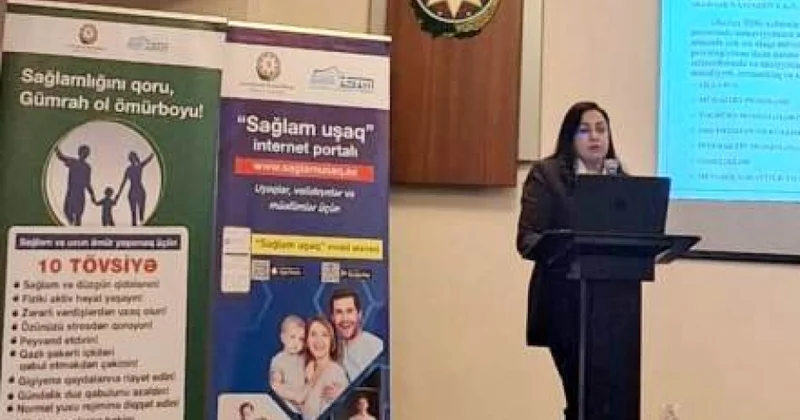 Pediatrların qurultayında “Uşaqların sağlamlığı: məktəbin və cəmiyyətin prioriteti” mövzusunda fikir mübadiləsi aparılıb