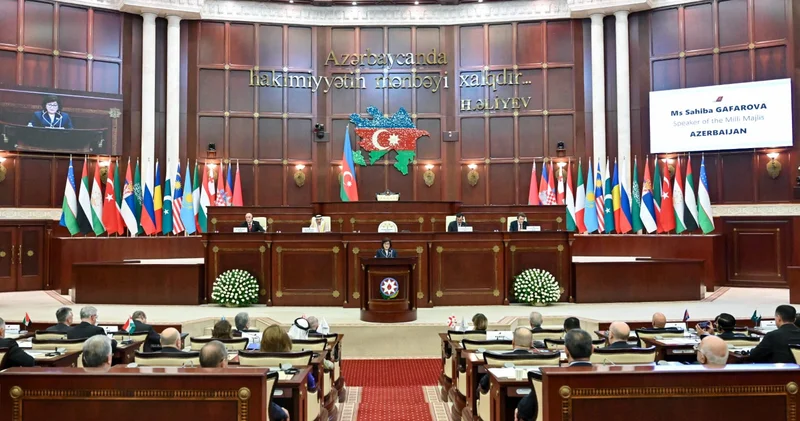 Dünya siyasətçiləri Milli Məclisdə: Beynəlxalq konfransa kimlər gəlmişdi?