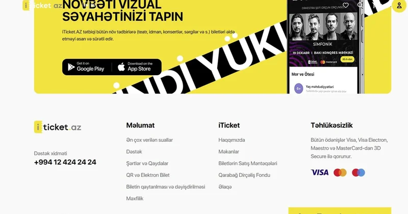 “iTicket saytı çökdü Qarabağ Çelsi” oyununa bilet almaq olmur