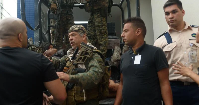 Braziliyada narkotacirlərə qarşı silahlı əməliyyat: 64 nəfər ölüb Onlardan 4 ü polisdir