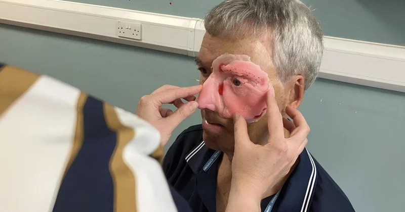 Üzü dağılmış kişini 3D printerlə bərpa etdilər