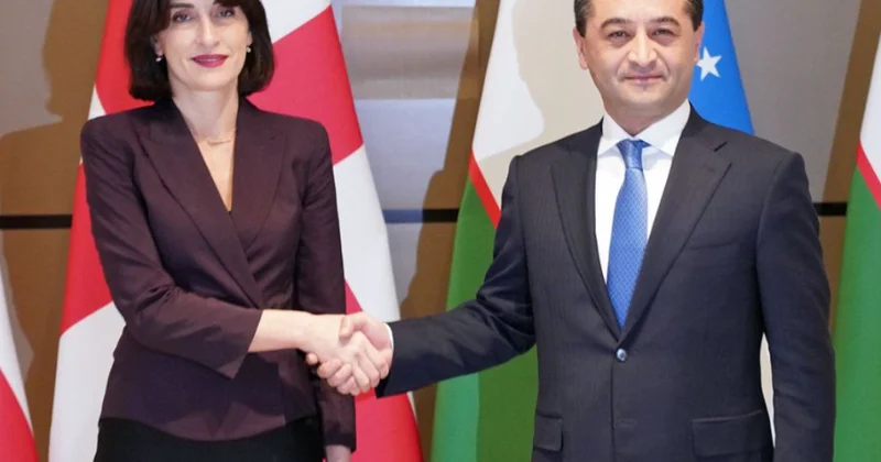Gürcüstanın və Özbəkistanın xarici işlər nazirləri Orta Dəhlizin perspektivlərini müzakirə ediblər