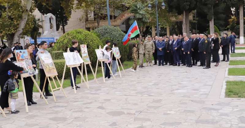 Tovuzda “Azərbaycan Ordusunun Zəfər yolu” adlı rəsm sərgisi açılıb