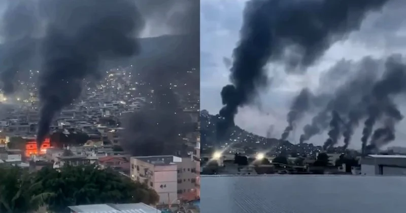 Son dəqiqə! Bu ölkədə hökumətlə narkokartellər arasında müharibə başladı Raketlər işə düşdü VİDEO