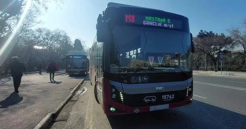 Bu avtobusların intervalı sərnişinləri cana yığdı