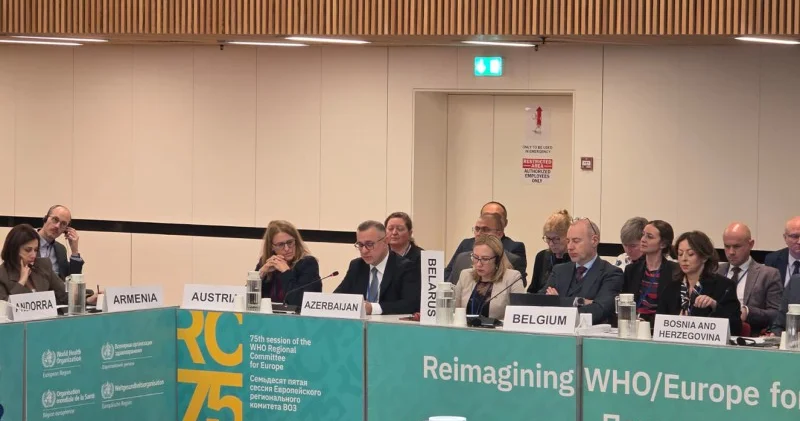 Səhiyyə naziri ÜST nin Avropa üzrə Regional Komitəsinin Daimi Komitəsinə üzv seçildi VİDEO