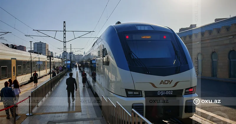 Azərbaycanda qatarların hərəkətinə maneə yaratmaq üçün relslərə qəsdən daş düzülüb