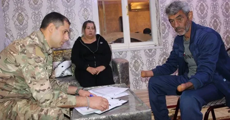 Ağstafa rayonunda minadan zərərçəkənlərin siyahısının dəqiqləşdirilməsi, ehtiyaclarının öyrənilməsi başa çatır FOTO