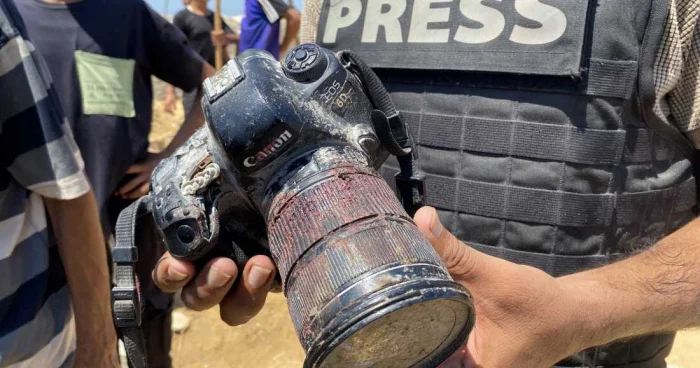 Qəzzada öldürülmüş jurnalistlərin sayı açıqlanıb