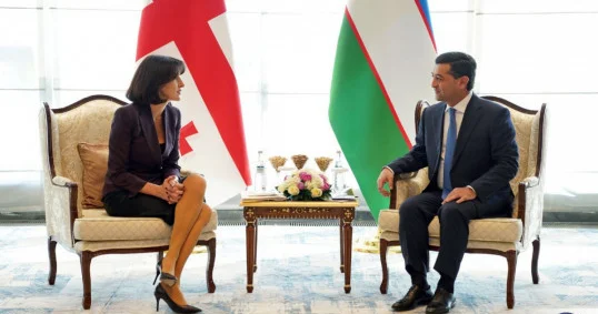 Глава МИД Грузии обсудила с Бахтияром Саидовым развитие Среднего коридора