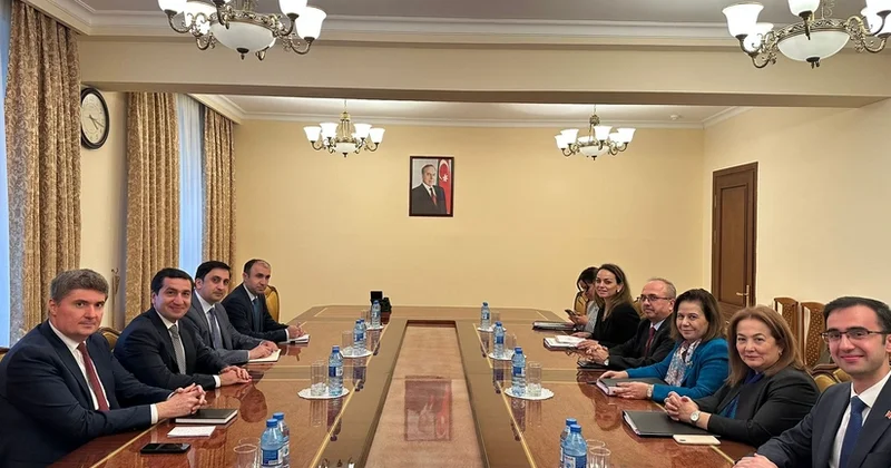 Хикмет Гаджиев встретился с заместителем министра иностранных дел Турции