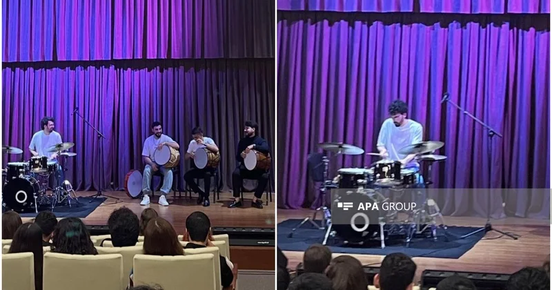 Müasir Avropa cazının tanınmış siması Antuan Pyer Bakıda master klass keçib FOTO