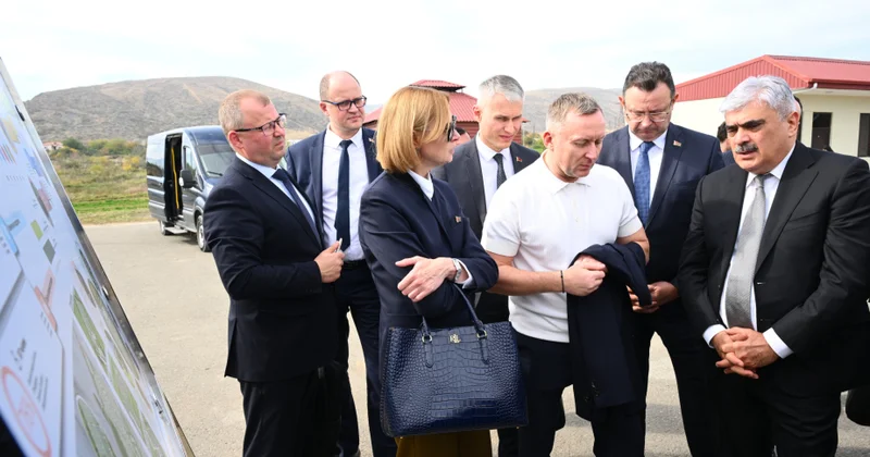 Belarus Baş nazirinin müavini Ağdama səfər edib YENİLƏNİB VİDEO