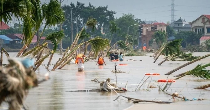 Vyetnamda güclü sel: 9 ölü, 5 itkin