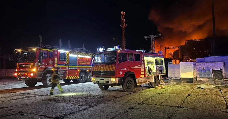 Odessa vilayətinə PUA hücumu: 26,9 min ev işıqsız qaldı FOTO