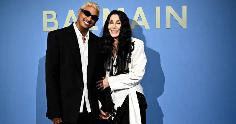 Шер и ее молодой возлюбленный блистали на открытии Swarovski Masters of Lighting