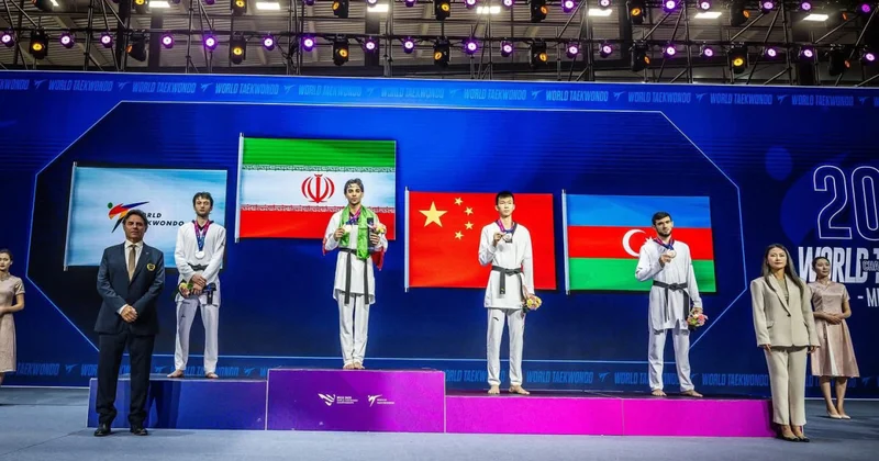 Гашим Магомедов поднялся на пьедестал чемпионата мира в Китае