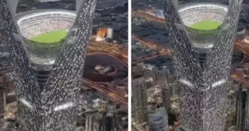 Səudiyyə Ərəbistanında dünyanın ilk asma stadionu tikiləcək