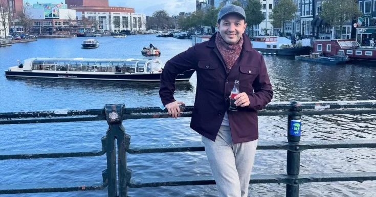 Xəyyam Amsterdamda Fotolar