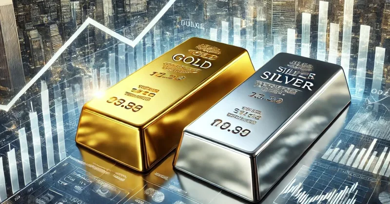 Dünya bazarında qızıl ucuzlaşıb, gümüş bahalaşıb