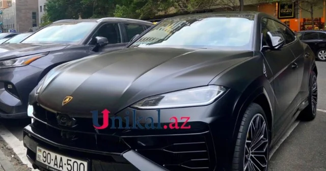 Ramiz Mehdiyevin nəvəsi Bakıda 630 min manatlıq maşınla gəzir VİDEO