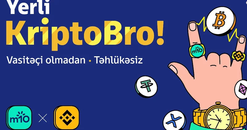 m10 ilə Binance əməliyyatları manatla, təhlükəsiz, vasitəçisiz!