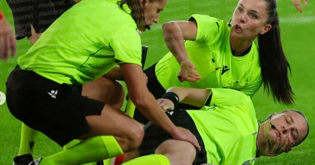 Türkiyənin oyunundan öncə hakim huşunu itirdi