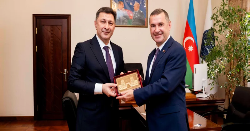 Belarus səhiyyə nazirinin müavini Azərbaycan Tibb Universitetinin qonağı olub