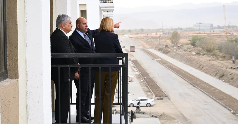 Заместители премьер министров Азербайджана и Беларуси осмотрели строящийся в городе Агдам второй жилой комплекс (ФОТО)