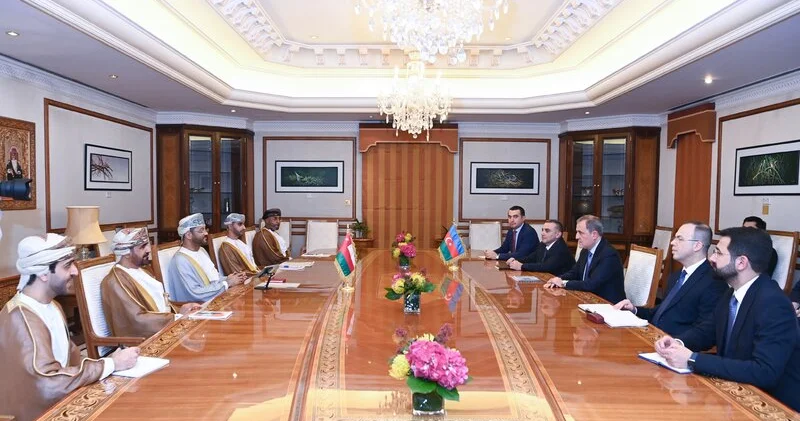 Azərbaycan və Oman arasında əməkdaşlıq müzakirə edildi YENİLƏNİB + FOTO
