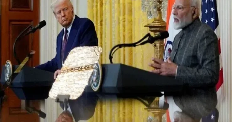 Tramp Hindistanın baş nazirini yamsıladı