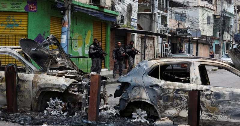 Braziliyada narkokartellərə qarşı savaş şiddətləndi Video