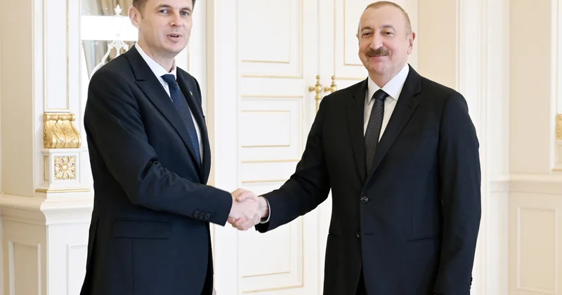 Алиев принял председателя Сената Румынии ФОТО
