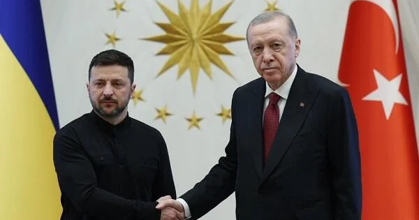 Zelenski Ərdoğana türkcə təşəkkür etdi