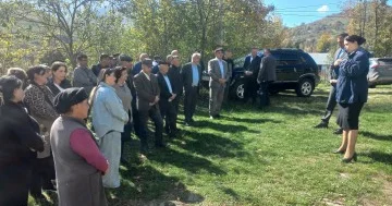 Milli Məclisin deputatı Sevinc Hüseynova seçicilərlə görüşüb