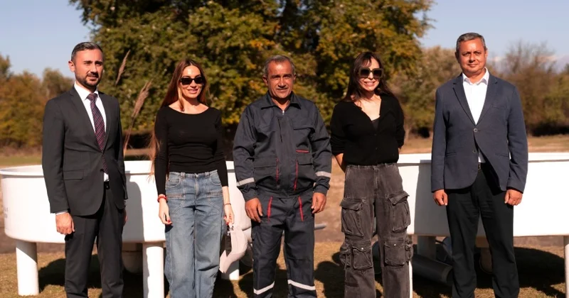 Leyla Əliyeva və Arzu Əliyeva park açılışında iştirak etdi