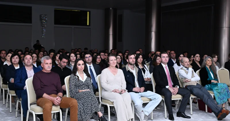 Leyla Əliyeva “Hirkan” sənədli filminin təqdimatında iştirak edib