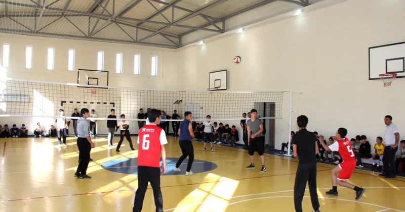 Daşkəsəndə məktəblilər arasında voleybol birinciliyi keçirilib