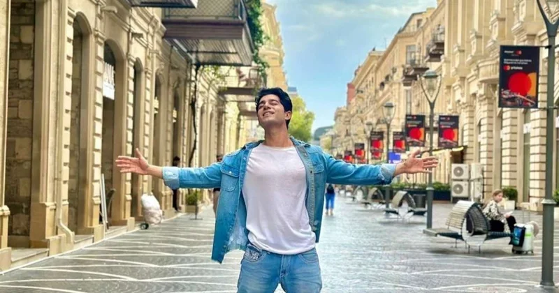 Hindistanlı gənc aktyor Bakıda iki klip çəkdi FOTOLAR