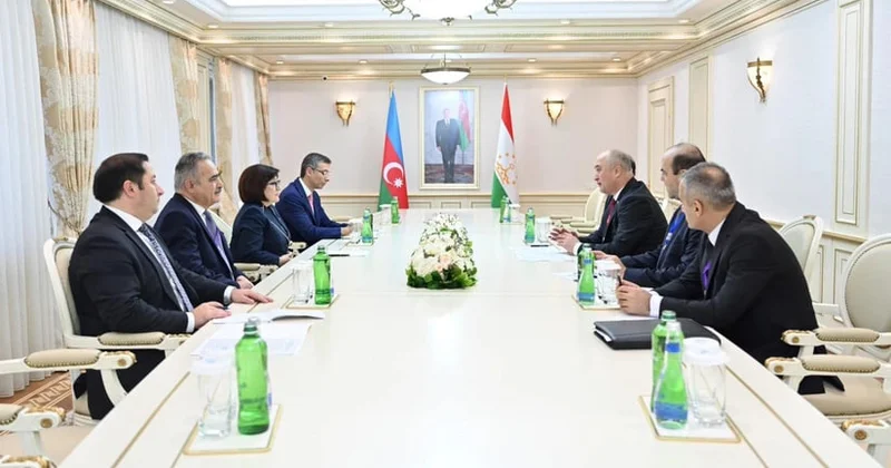Sahibə Qafarova Tacikistan Ali Məclisinin sədri ilə ikitərəfli əlaqələri müzakirə edib FOTO