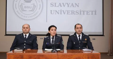 Azərbaycanda təhsil alan əcnəbi tələbələr arasında maarifləndirmə işi aparılıb FOTOLAR