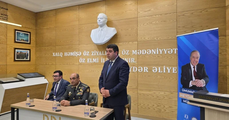 YAP Yasamal rayon təşkilatı BDU da görüş keçirdi FOTOLAR